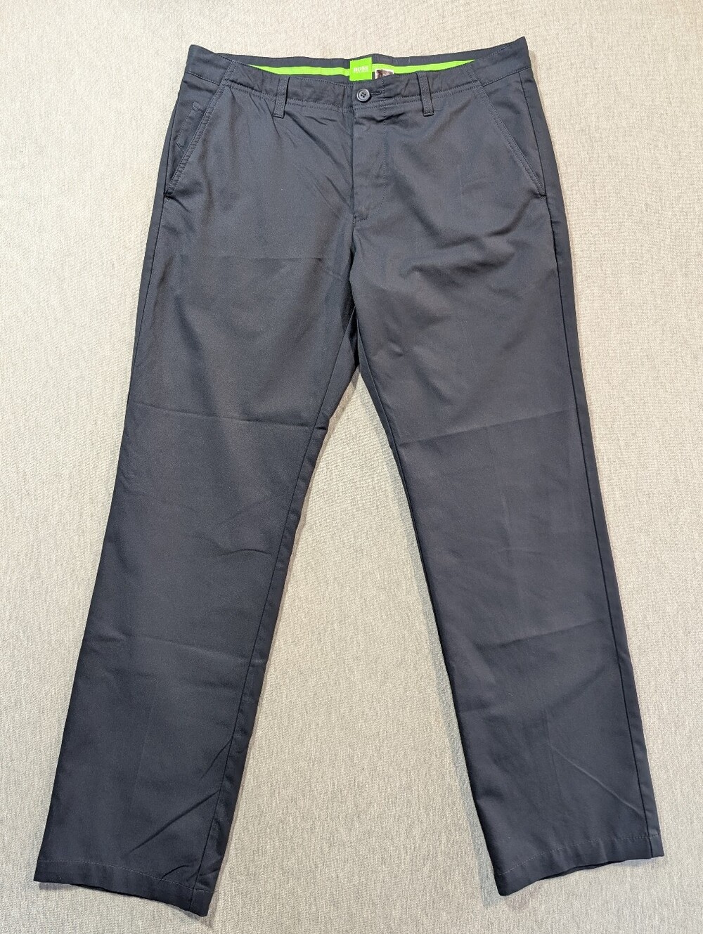 Boss Hugo Boss Slim Fit Pants Men's 36R Navy Blue